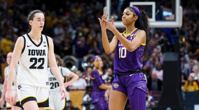 LSU’s Angel Reese Mocks Caitlin Clark in Final Seconds of National Title Game