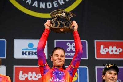 'When I’m on my bike I feel free' - Kopecky makes Tour of Flanders history