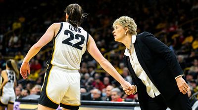 Iowa’s Head Coach Asked About Angel Reese Taunting Caitlin Clark