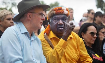‘A great Australian’: Anthony Albanese leads tributes to Yunupingu