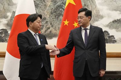 Japan's foreign minister urges China to release detained national