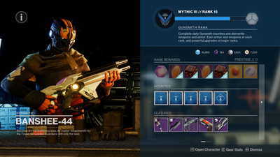 This hidden Destiny 2 Gunsmith vendor mechanic will help you get god rolls