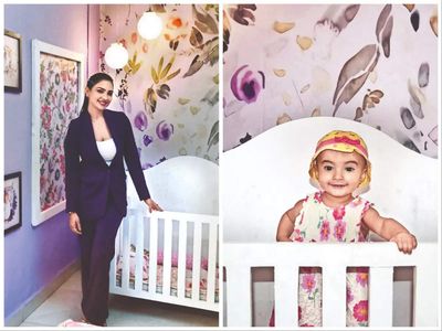 Pooja Banerjee designs a beautiful space for her daughter in her make-up room
