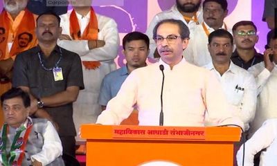 Uddhav Thackeray targets BJP, says "Opposition leaders are being harassed, raided and arrested"