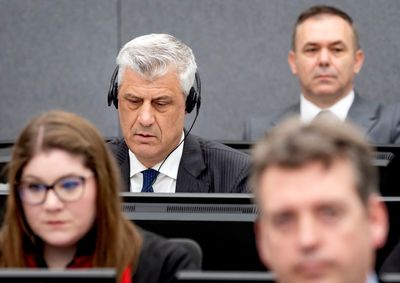 Former Kosovo president Thaci pleads not guilty to war crimes