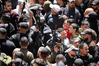 Israeli forces kill two Palestinian gunmen in West Bank arrest raid