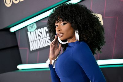 Megan Thee Stallion and Shania Twain wear racy outfits to the CMT Music Awards