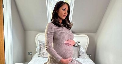 Amy Childs reveals pregnancy concerns as she admits she's keeping C-section date secret