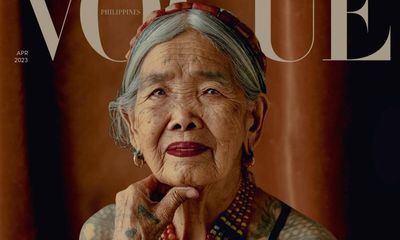 Indigenous tattooist becomes Vogue’s oldest ever cover star at 106