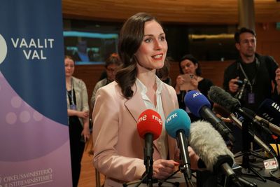 Finnish centre-right eyes coalition talks as defeated Marin considers future