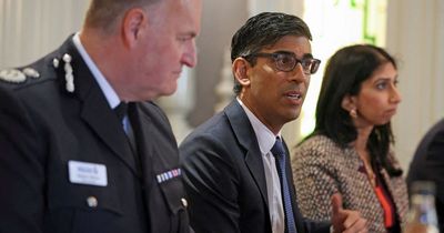 Prime minister Rishi Sunak launches 'grooming gangs' taskforce on visit to Rochdale