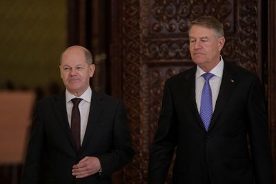 Germany's Scholz in Bucharest to shore up support for Romania, Moldova