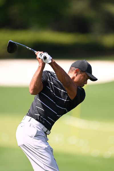 7 photos of Tiger Woods already practicing for the 2023 Masters at Augusta