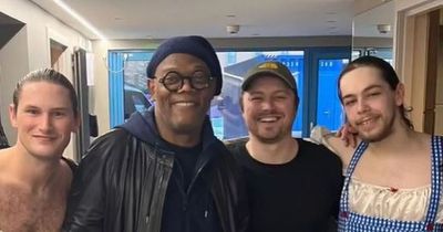 Fans think Hollywood star Samuel L Jackson ‘throwing glow sticks’ at Bongo’s Bingo is an elaborate April Fools Day prank