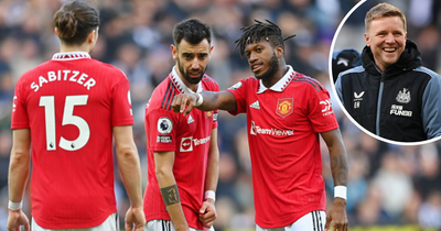 Man United players involved in angry dressing room inquest as Newcastle gain top four advantage