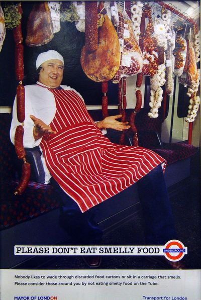 The great debate: Should you eat on the tube?