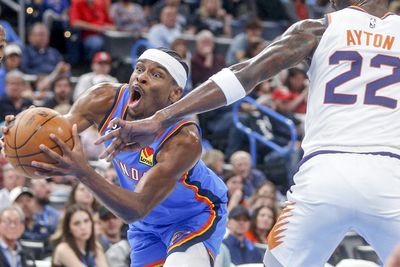 PHOTOS: Best images from the Thunder’s 128-118 loss to the Suns