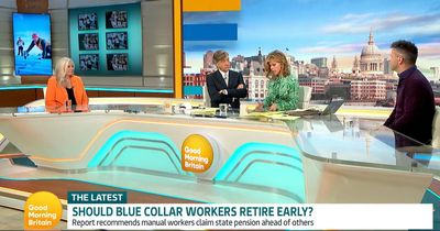 GMB guests clash over whether manual workers should retire early