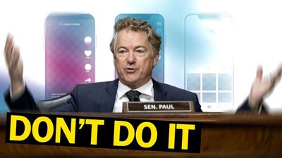 Rand Paul Is Right: Banning TikTok Would Be Idiotic