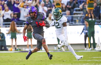 Falcons to host TCU WR Quentin Johnston on pre-draft visit