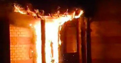 Edinburgh home engulfed in blazing inferno leaving neighbours 'shocked'