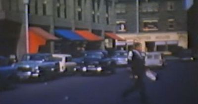 Incredible film captures new post-war shopping precinct near Edinburgh as it opens