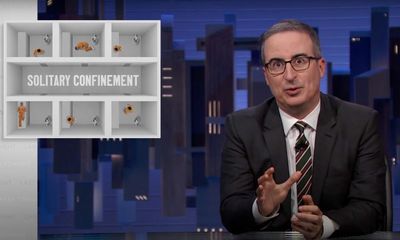 John Oliver: ‘Putting people in solitary is torture, so let’s stop’