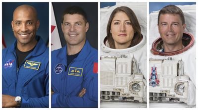 These are the 4 astronauts who'll take a trip around the moon next year