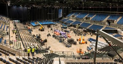 BBC officially moves into M&S Arena ahead of Eurovision