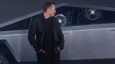 Unlike Tesla Cybertruck Prototype, Cybervault Is "Steel Ball Proof"