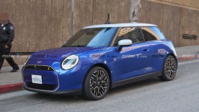 2024 Mini Cooper Spied Completely Undisguised During Photoshoot In LA