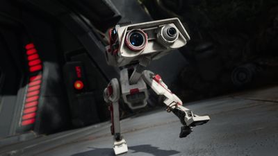 Star Wars Jedi: Survivor turns BD-1 into a pair of binoculars