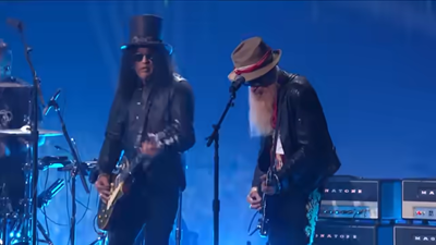 Watch Slash and ZZ Top’s Billy Gibbons play Sweet Home Alabama at star-studded Lynyrd Skynyrd tribute