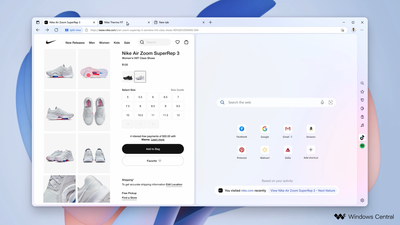Microsoft Edge gains hidden split-screen feature for running two webpages under one tab