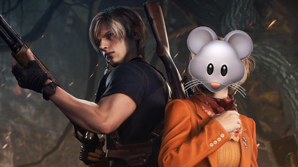 What if Resident Evil 4's Ashley was a mouse? Wonder no longer