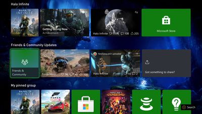 Xbox Insiders get new 'Friends & Community Updates' home group