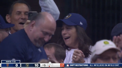 A Brewers Rookie Hit a Grand Slam For His First MLB HR and His Mom Was Nearly in Tears