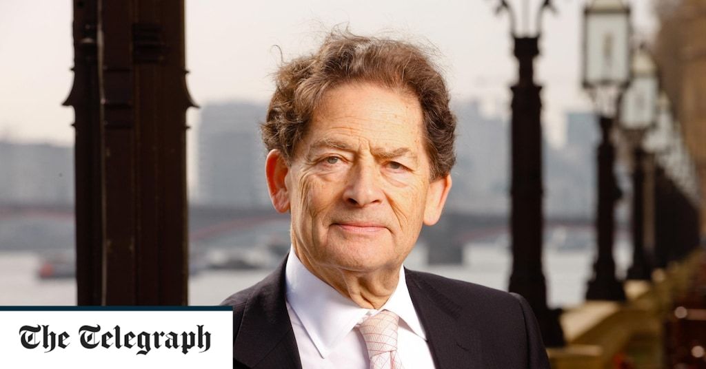 Nigel Lawson, taxcutting chancellor under Margaret…