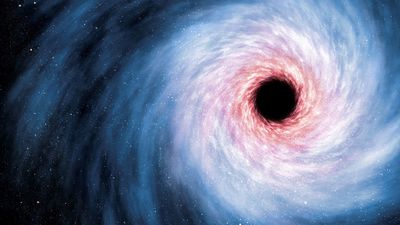 Supermassive black holes share a surprising link with subatomic gluon 'color glass walls'