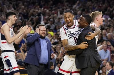 The UConn Huskies beat San Diego State to claim its 5th men's basketball championship