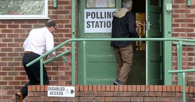 Map shows if there is an election coming up in your local area