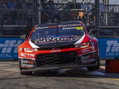 Courtney bumped off podium after wild Supercars race