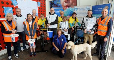 Dumfries supermarket hosts cyclathon for cancer charity