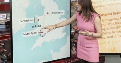 BBC News spells Merthyr Tydfil wrong on primetime bulletin