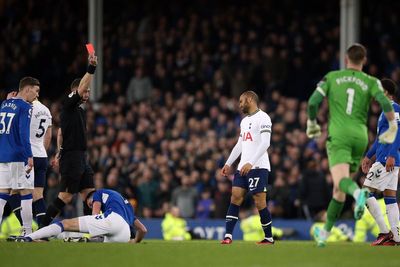 ‘A bad day for me’: Lucas Moura apologises for red card ‘mistake’ against Everton