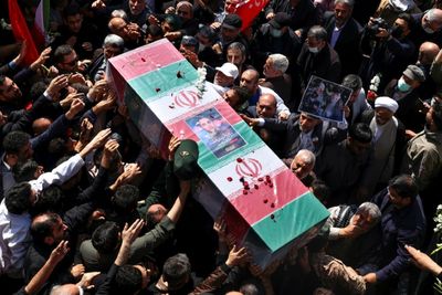 Iranians mourn Guards killed in Israeli strikes on Syria