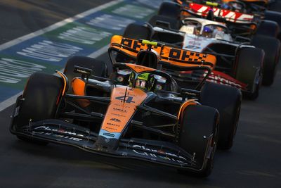 Norris: "Terrible" non-F1 standard tyres caused Melbourne restart chaos