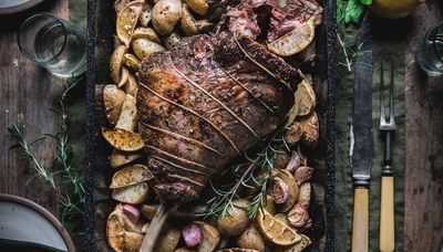 Menu planner: Treat yourself to roast leg of lamb with potatoes and lemon