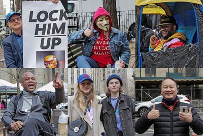 What New Yorkers think about Trump’s arraignment in the city