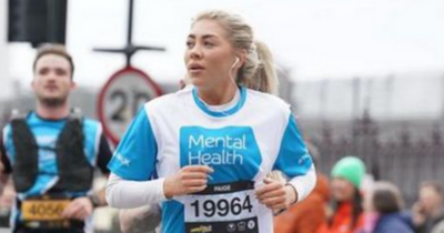 Love Island star Paige Turley 'nursing hangover' after London half marathon victory